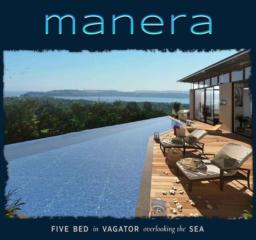 lavish vagator ocean front pool villa